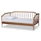 Baxton Studio Parson Classic Mid-Century Walnut Brown Finished Wood Twin Size Daybed 194-11516-ZORO - alternate 2